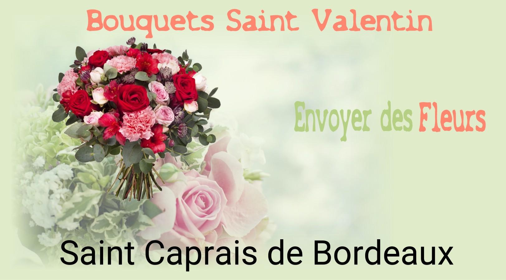 Roses de Saint-Valentin livrées à Saint-Caprais-de-Bordeaux